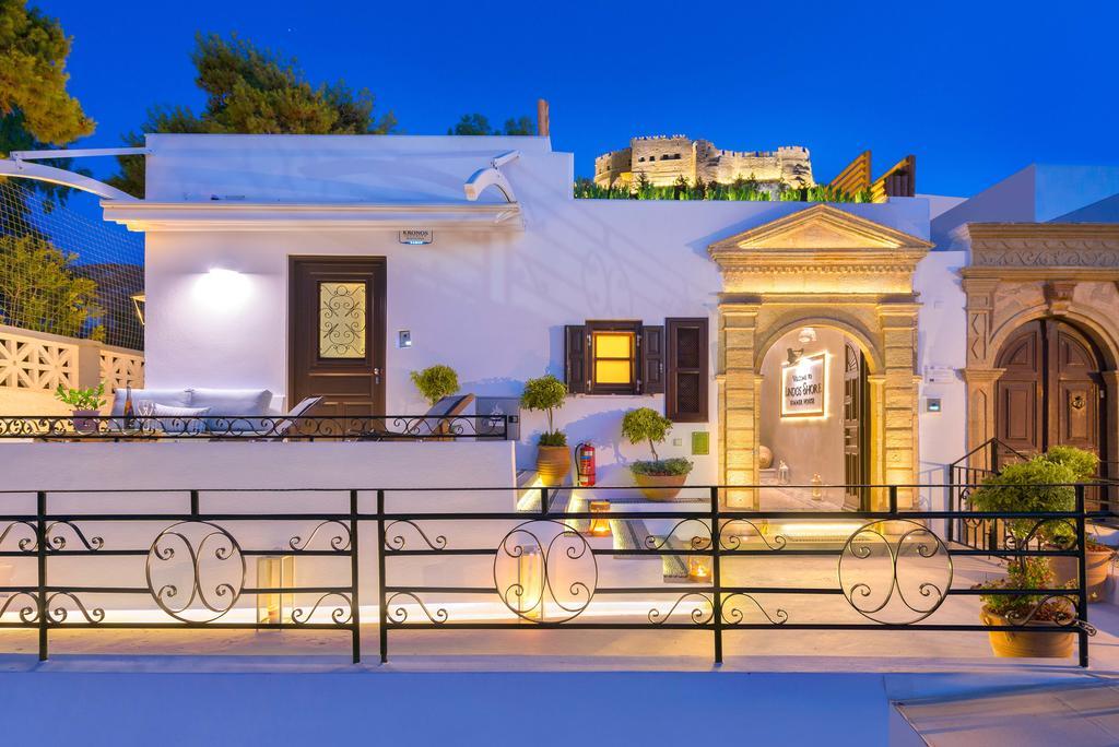 Lindos Shore Summer House With Jacuzzi And Sea View !!! Exterior foto